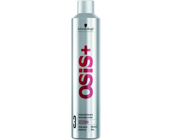 Лак для волос экстрасильной фиксации Schwarzkopf Professional Osis Fiinish Session Extreme Hold Hairspray, изображение 6