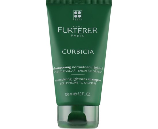 Легкий шампунь регулюючий Курбісія Rene Furterer Curbicia Lightness Regulating Shampoo, 100 ml, фото 