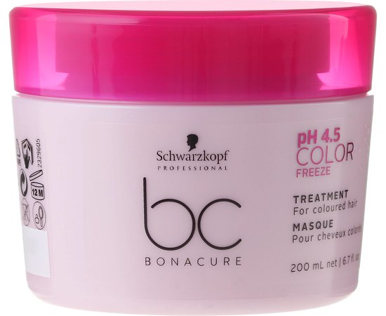 Schwarzkopf Professional Bonacure Color Freeze Treatment Маска для фарбованого волосся, фото 