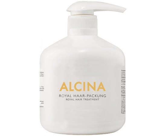 Маска укрепляющая структуру волос Alcina Royal Haar-Packung, изображение 2