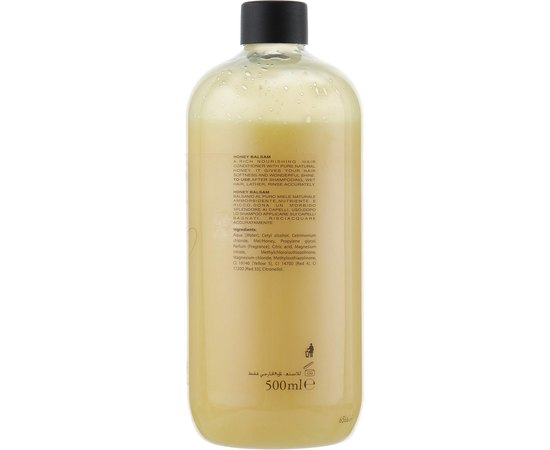 Медовый бальзам-кондиционер для волос Cosmofarma S.R.L Honey, 500 ml, изображение 3