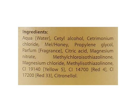 Медовый бальзам-кондиционер для волос Cosmofarma S.R.L Honey, 500 ml, изображение 4