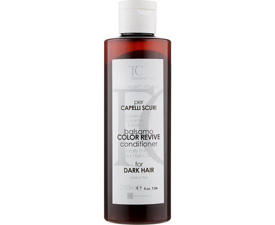 Оттеночный шампунь для темных волос Cosmofarma Toscana Care Shampoo for Dark Hair, 200 ml