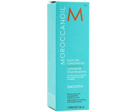 Разглаживащий концентрат для сушки волос феном MoroccanOil Smooth Blow-Dry Concentrate, 50 ml, изображение 3