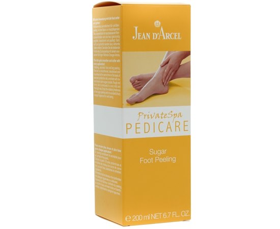 Сахарный пилинг для ног Jean d'Arcel Sugar Foot Peeling, 200 ml, изображение 2 Сахарный пилинг для ног Jean d'Arcel Sugar Foot Peeling, 200 ml, изображение 2