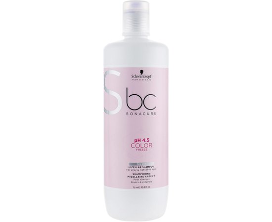 Шампунь для надання сріблястого відтінку Schwarzkopf Professional Bonacure Color Freeze Silver Shampoo, фото _ab__is.image_number.default