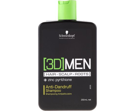 Шампунь против перхоти Schwarzkopf Professional 3D Men Anti-Dandruff Shampoo