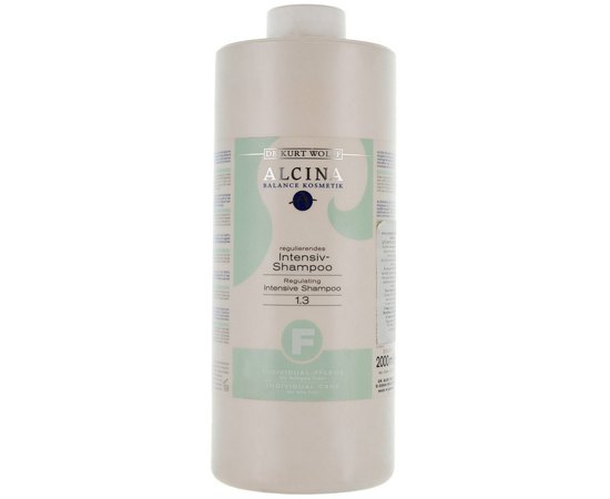 Шампунь регулирующий интенсивный для волос с избыточной жирностью 1.3 Alcina F Intensiv Shampoo, 2000 ml