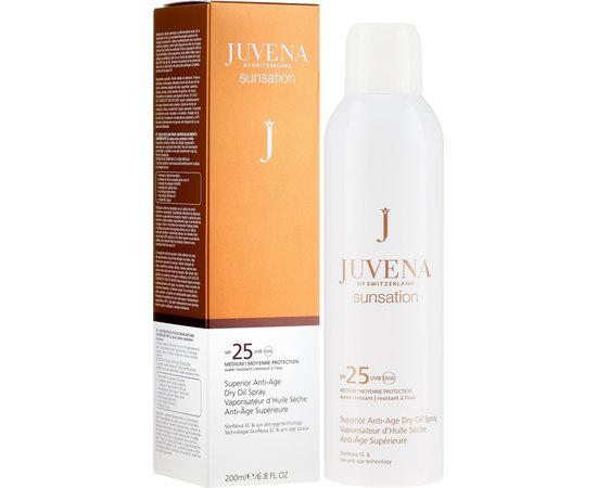 Суха олія для захисту від сонця Juvena Sunsation Superior Anti-Age Dry Oil Spray SPF25, 200 ml, фото _ab__is.image_number.default