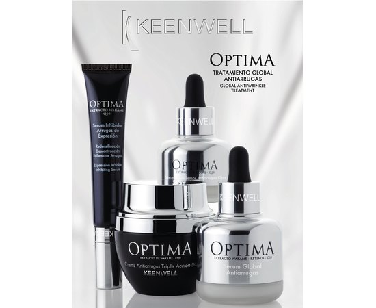 Сыворотка против морщин глобал Keenwell Optima Serum Global Anti-Wrinkles, 40 ml, изображение 2
