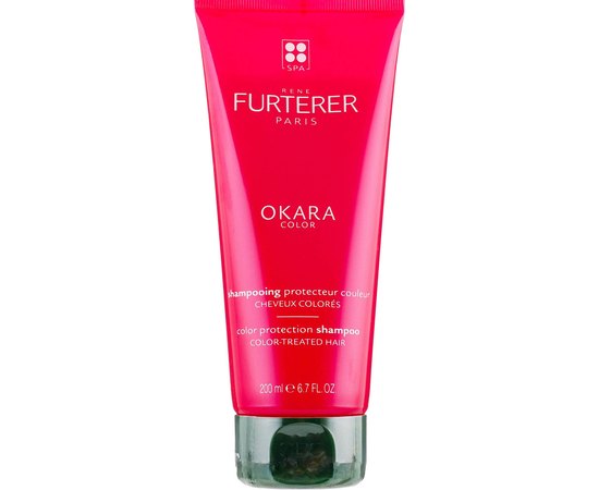 Захисний шампунь для фарбованого волосся Окара Rene Furterer Okara Sublimateur Protect Color Shampoo, 50 ml, фото 
