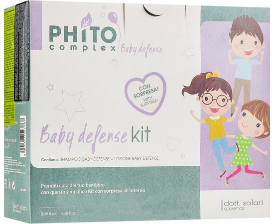 Детский Набор для волос Dott. Solari Phito Complex Baby Defense Kit, изображение 3