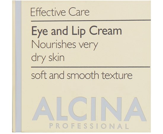 Крем для век и губ Alcina E Eye and Lip Cream, 15 ml, изображение 2