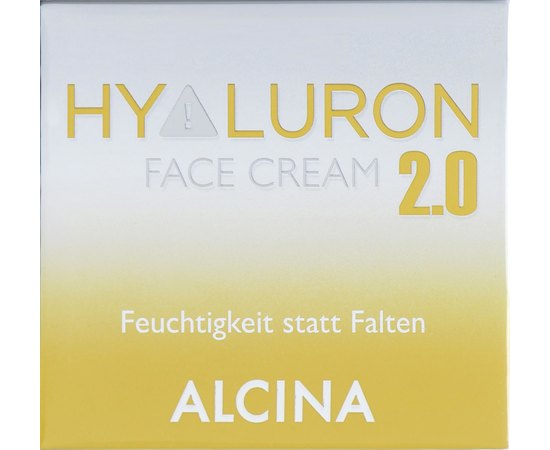 Крем увлажняющий для лица Alcina Hyaluron 2.0 Face Cream, 50 ml, изображение 2