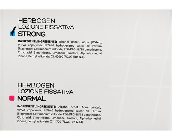 Dott. Solari Style Herbogen Lozione Fissativa Strong Лосьйон для укладання сильної фіксації, 24 * 15 мл, фото _ab__is.image_number.default