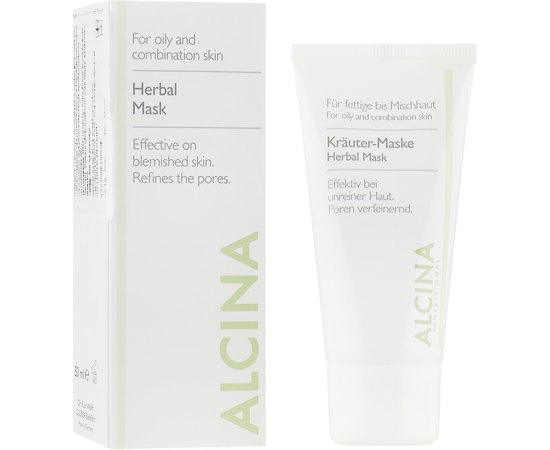 Alcina F/M Herbal Mask Маска з рослинними екстрактами, 50 мл, фото _ab__is.image_number.default