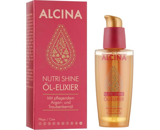 Масло-эликсир для волос Alcina Nutri Shine Ol Elixier, 50 ml