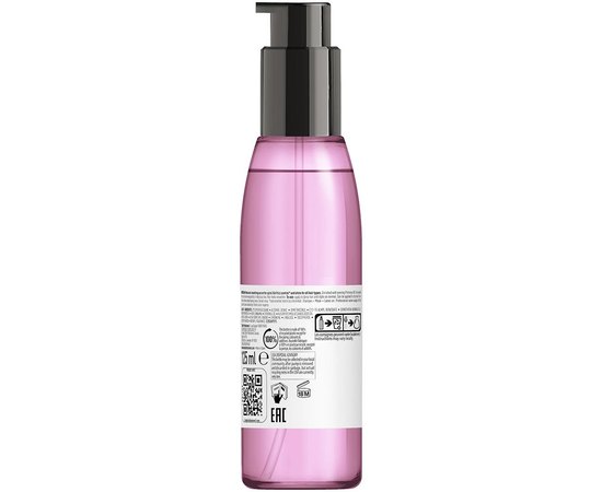 Масло разглаживающее термозащитное для волос L'Oreal Professionnel Liss Unlimited Blow Dry Oil, 125 ml, изображение 2
