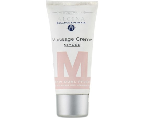 Alcina Massage cream Mimose Масажний крем Мімоза, фото 
