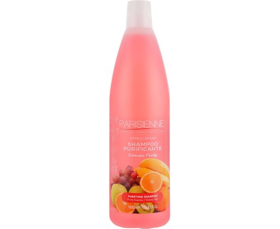 Очищающий шампунь для волос Parisienne Italia Purifying Fruity Essence Shampoo, 1000 ml