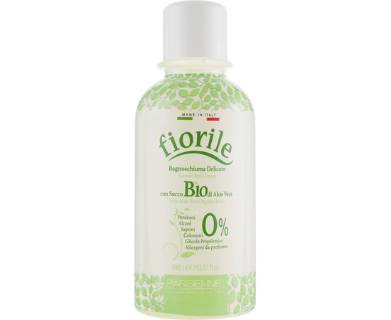 Органическая пена для ванны Parisienne Italia Fiorile Bio Bath Foam, 1000 ml, изображение 2