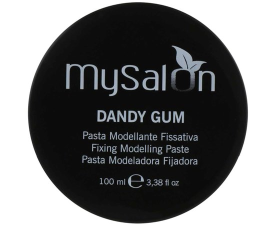 Паста-гумка моделююча середньої фіксації Puring MySalon Dandy Gum Pasta, 100 ml, фото 