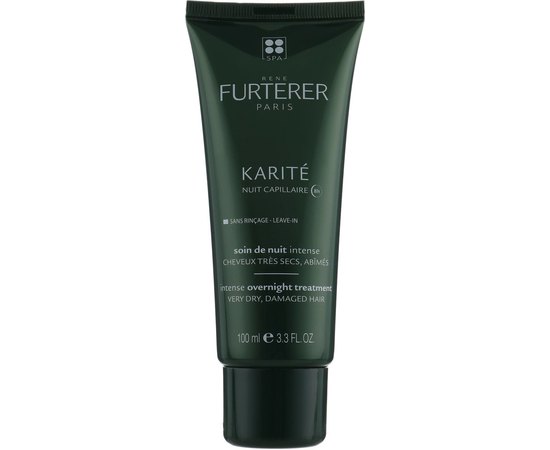 Rene Furterer Karite Overnight Intense Nourising Поживна сироватка для нічного догляду за волоссям, 100 мл, фото 