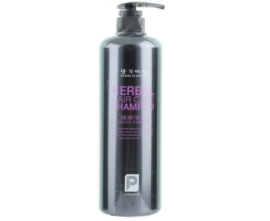 Профессиональный шампунь на основе целебных трав Daeng Gi Meo Ri Professional Herbal Hair Shampoo, 1000 ml, изображение 3