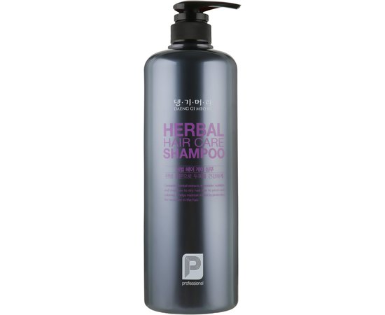 Профессиональный шампунь на основе целебных трав Daeng Gi Meo Ri Professional Herbal Hair Shampoo, 1000 ml