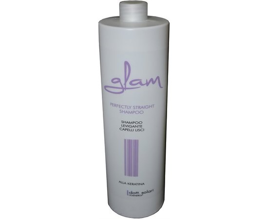 Шампунь для выравнивания волос Dott. Solari Glam Perfectly Straight Shampoo