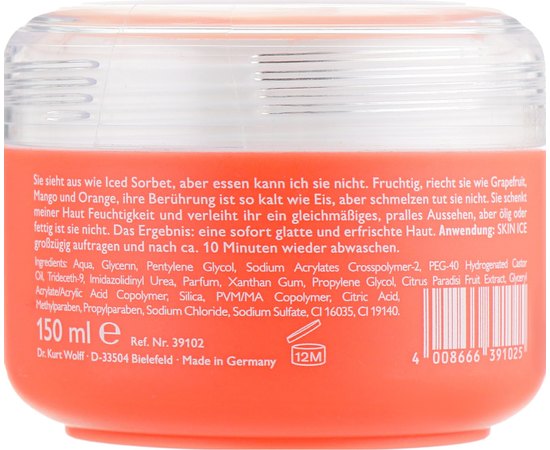 Сорбет-эффект маска охлаждающая Alcina Skin Ice, 150 ml, изображение 2