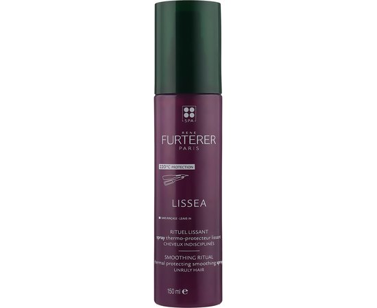 Термозахисний спрей для неслухняного волосся Rene Furterer Lissea Thermal Protecting Spray, 150 ml, фото 