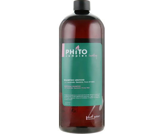 Успокаивающий шампунь для волос Dott. Solari Phitocomplex Soothing Shampoo