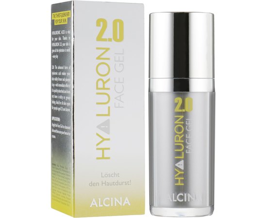 Alcina Hyaluron Gel 2.0 Зволожуючий гель з гіалуронової кислотою, 30 мл, фото _ab__is.image_number.default