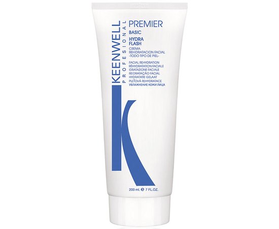 Keenwell Premier Basic Hydra-Flash Зволожуючий крем для обличчя для всіх типів шкіри, 200 мл, фото 