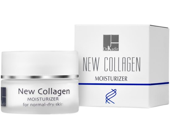 Dr. Kadir New Collagen Moisturizer For Dry Skin SPF22 Зволожуючий крем для сухої шкіри, 50 мл, фото 