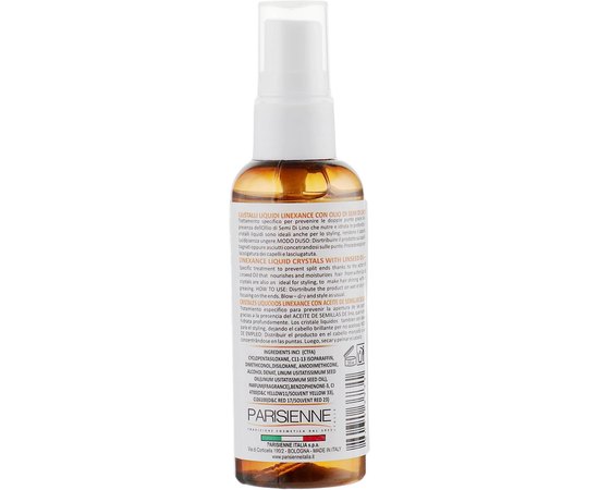 Жидкие кристаллы с экстрактом семян льна Parisienne Italia Semi Di Lino Liquid Crystals, 50 ml, изображение 2