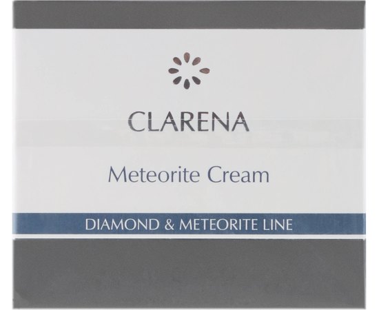 Антивозрастной крем осветляющий с метеоритной пылью Clarena Diamond Meteorite Cream, 50 ml, изображение 2