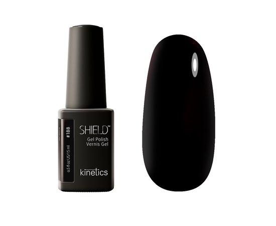Гель лак для нігтів Kinetics SolarGel Nail Polish 188 - Jet Black, фото _ab__is.image_number.default