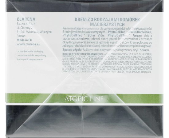 Clarena Atopic Line Tricelles Eye Cream Крем для орбітальної зони з 3 типами мерістемальних клітин, 15 мл, фото _ab__is.image_number.default