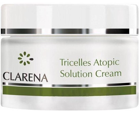 Clarena Atopic Line Tricelles Atopic Solution Cream Відновлюючий і зволожуючий крем, 50 мл, фото 