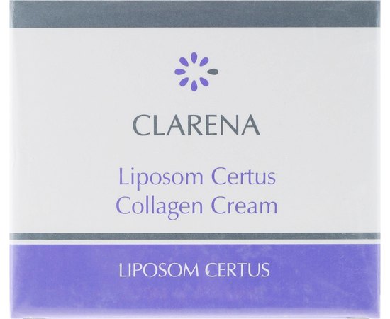 Clarena Bio Liposom Certus Collagen Cream ліпосомальна крем з рослинним і морським колагеном, 50 мл, фото _ab__is.image_number.default