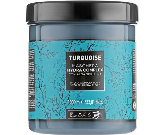 Маска для восстановления волос Black Professional Line Turquoise Hydra Complex Mask , изображение 2