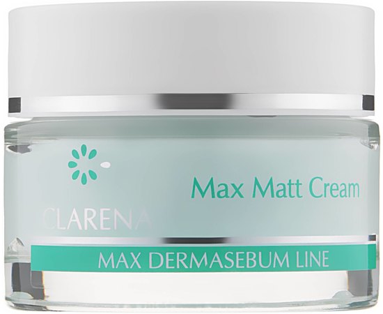 Матирующий крем Clarena Max Dermasebum Matt Cream, 50 ml