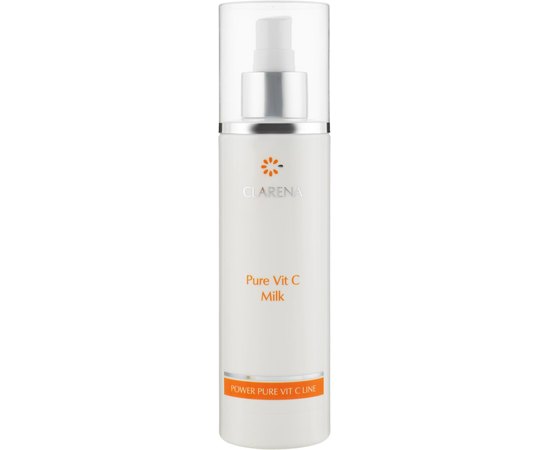 Молочко для демакияжа с витамином C Clarena Pure Vit C Milk, 200 ml, изображение 3