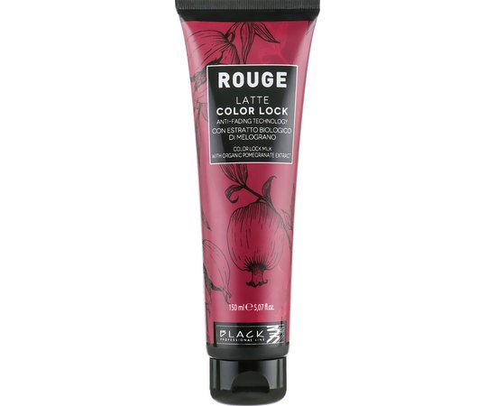 Black Professional Line Rouge Color Lock Milk Молочко для захисту кольору волосся, 150 мл, фото 