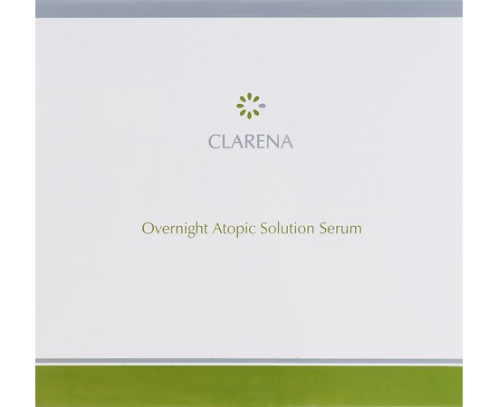 Clarena Atopic Line Overnight Atopic Solution Serum Нічна заспокійлива сироватка, 10 шт х 3 мл, фото _ab__is.image_number.default