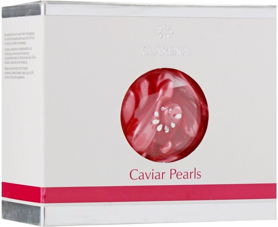 Омолаживающие жемчужины с экстрактом икры Clarena Caviar Pearls, 30 шт