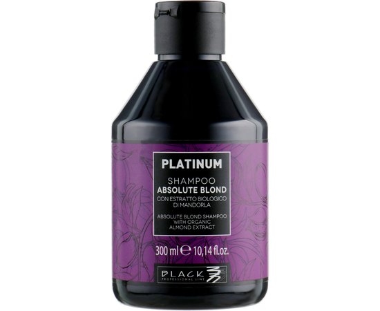 Шампунь для осветленных волос Black Professional Line Platinum Absolute Blond Shampoo 
