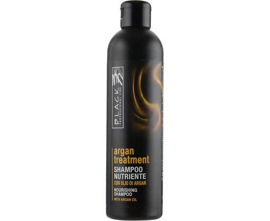 Шампунь с аргановым маслом кератином и коллагеном Black Professional Line Argan Treatment Shampoo